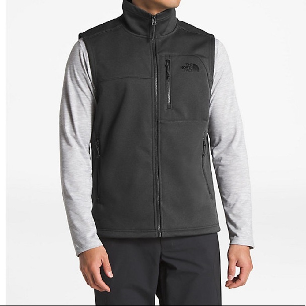 Men’s North Face Windwall Vest Medium Dark Gray